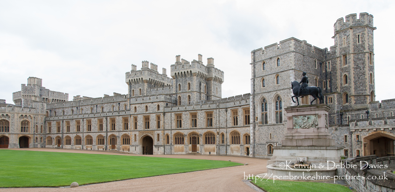 Windsor Castle is a royal residence at Windsor in the English county of Berkshire. The castle is notable for its long association with the British royal family and for its architecture. The original castle was built in the 11th century after the Norman invasion by William the Conqueror. [http://en.wikipedia.org/wiki/Windsor_Castle]