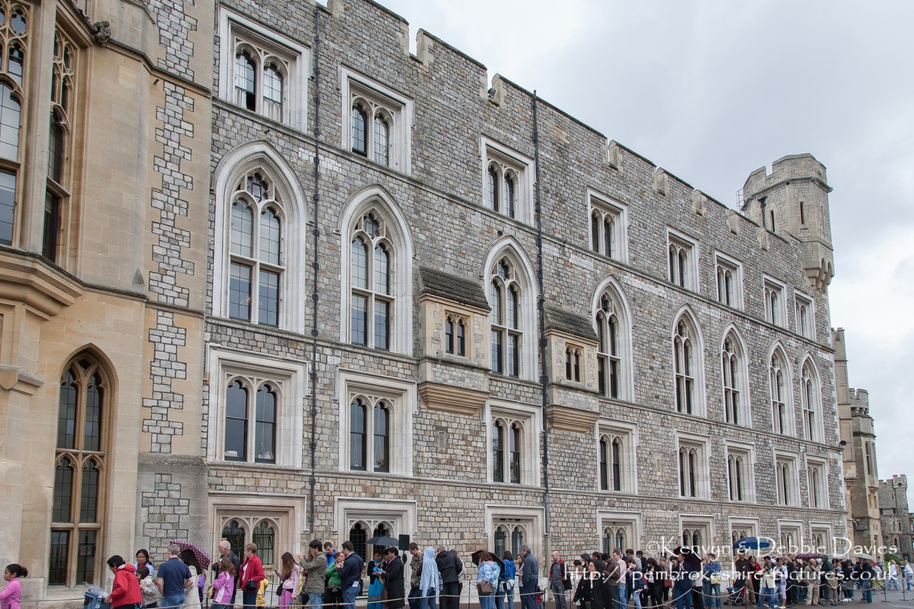 Windsor Castle is a royal residence at Windsor in the English county of Berkshire. The castle is notable for its long association with the British royal family and for its architecture. The original castle was built in the 11th century after the Norman invasion by William the Conqueror. [http://en.wikipedia.org/wiki/Windsor_Castle]