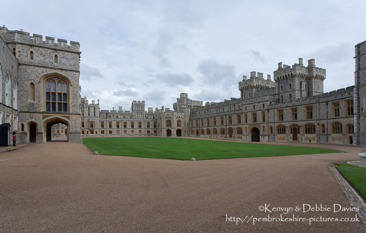 Windsor Castle is a royal residence at Windsor in the English county of Berkshire. The castle is notable for its long association with the British royal family and for its architecture. The original castle was built in the 11th century after the Norman invasion by William the Conqueror. [http://en.wikipedia.org/wiki/Windsor_Castle]