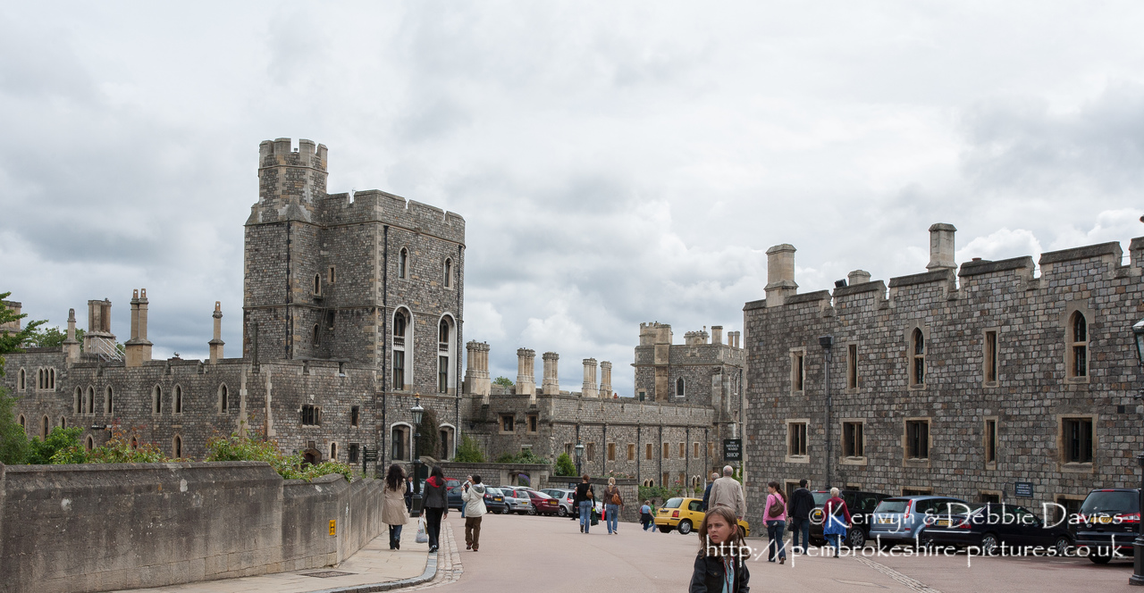 Windsor Castle is a royal residence at Windsor in the English county of Berkshire. The castle is notable for its long association with the British royal family and for its architecture. The original castle was built in the 11th century after the Norman invasion by William the Conqueror. [http://en.wikipedia.org/wiki/Windsor_Castle]