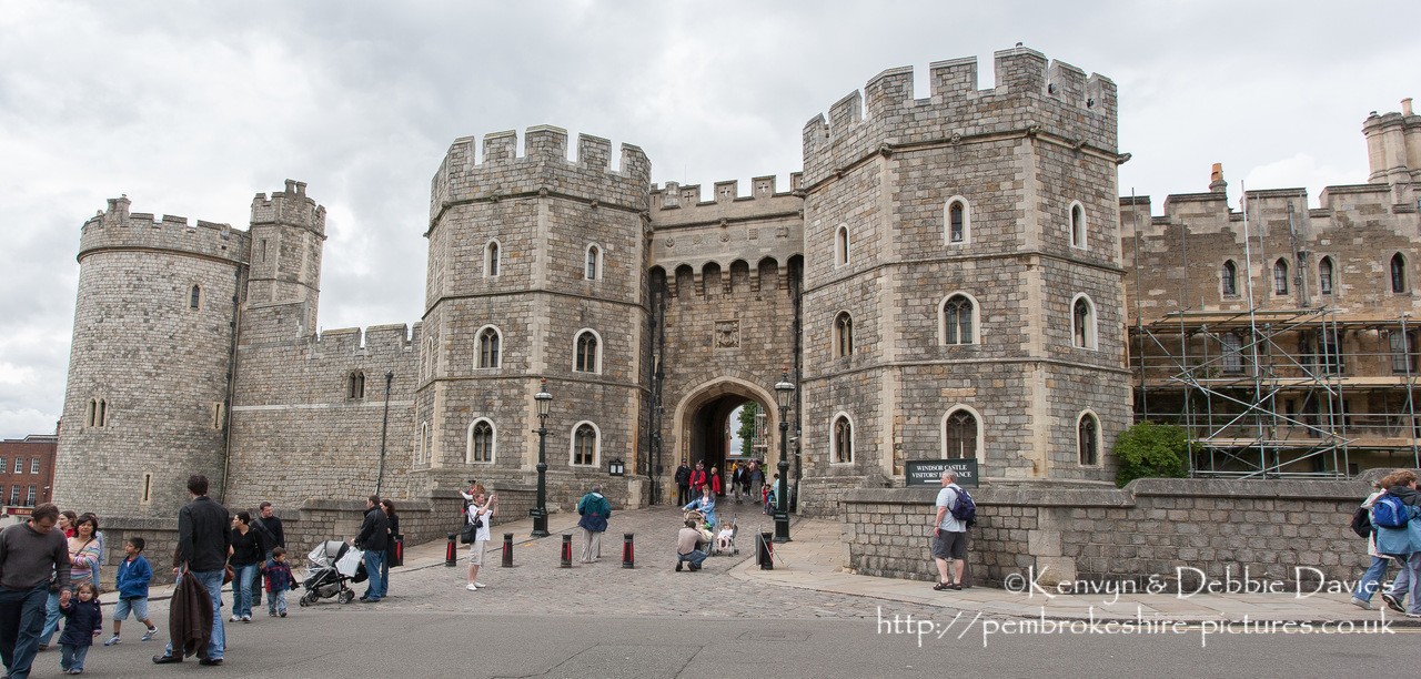 Windsor Castle is a royal residence at Windsor in the English county of Berkshire. The castle is notable for its long association with the British royal family and for its architecture. The original castle was built in the 11th century after the Norman invasion by William the Conqueror. [http://en.wikipedia.org/wiki/Windsor_Castle]