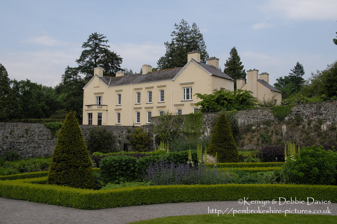 Built in the 16th Century but restored and updated several times since, the interior of Aberglasney is - as of writing - unrestored and other than a couple of downstairs rooms is not open to the public. It does however have extensive gardens and part of the interior of the house has been converted to a green house in which there are various sub-tropical plants.