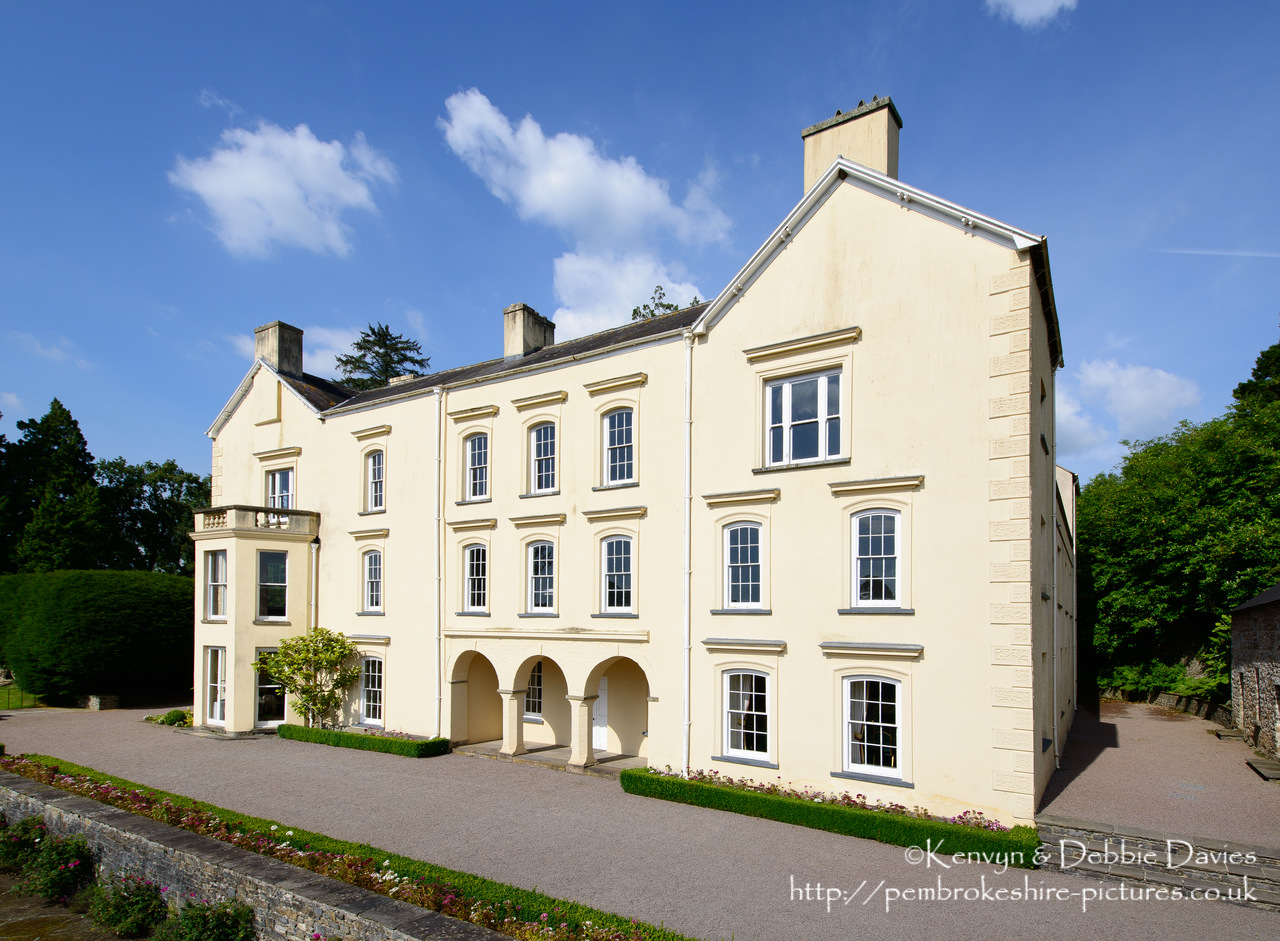 Built in the 16th Century but restored and updated several times since, the interior of Aberglasney is - as of writing - unrestored and other than a couple of downstairs rooms is not open to the public. It does however have extensive gardens and part of the interior of the house has been converted to a green house in which there are various sub-tropical plants.