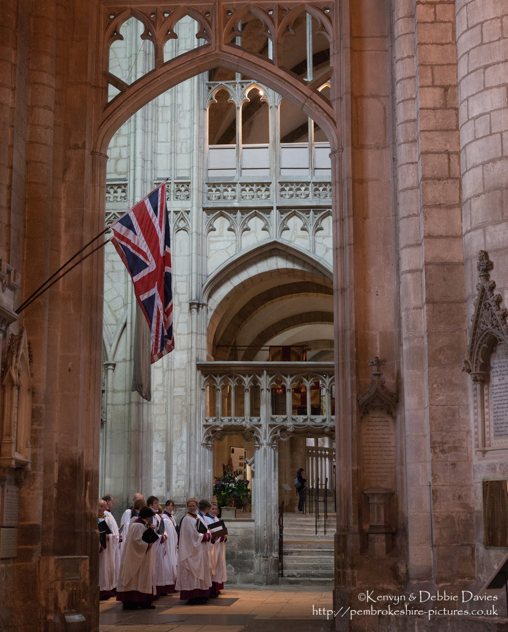 Gloucester Cathedral, or the Cathedral Church of St. Peter and the Holy and Indivisible Trinity - as it stands today - was started in 1089 by Robert de Losinga, Bishop of Hereford. Originally an abbey, it was refounded as a cathedral by King Henry Viii in 1541. It's difficult to say when the cathedral was completed as it was added to for centuries after it's founding. The tower - for example - was started in 1450.