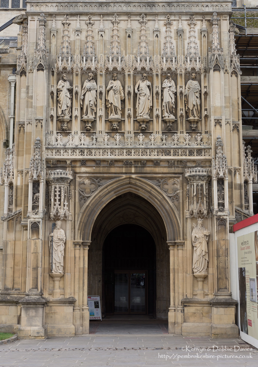 Gloucester Cathedral, or the Cathedral Church of St. Peter and the Holy and Indivisible Trinity - as it stands today - was started in 1089 by Robert de Losinga, Bishop of Hereford. Originally an abbey, it was refounded as a cathedral by King Henry Viii in 1541. It's difficult to say when the cathedral was completed as it was added to for centuries after it's founding. The tower - for example - was started in 1450.