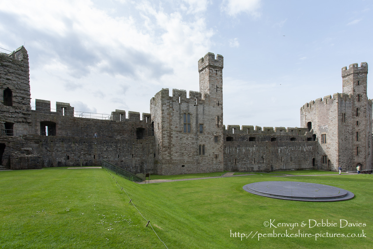 13th Century Castle in Gwynedd, North Wales