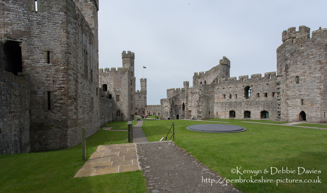 13th Century Castle in Gwynedd, North Wales