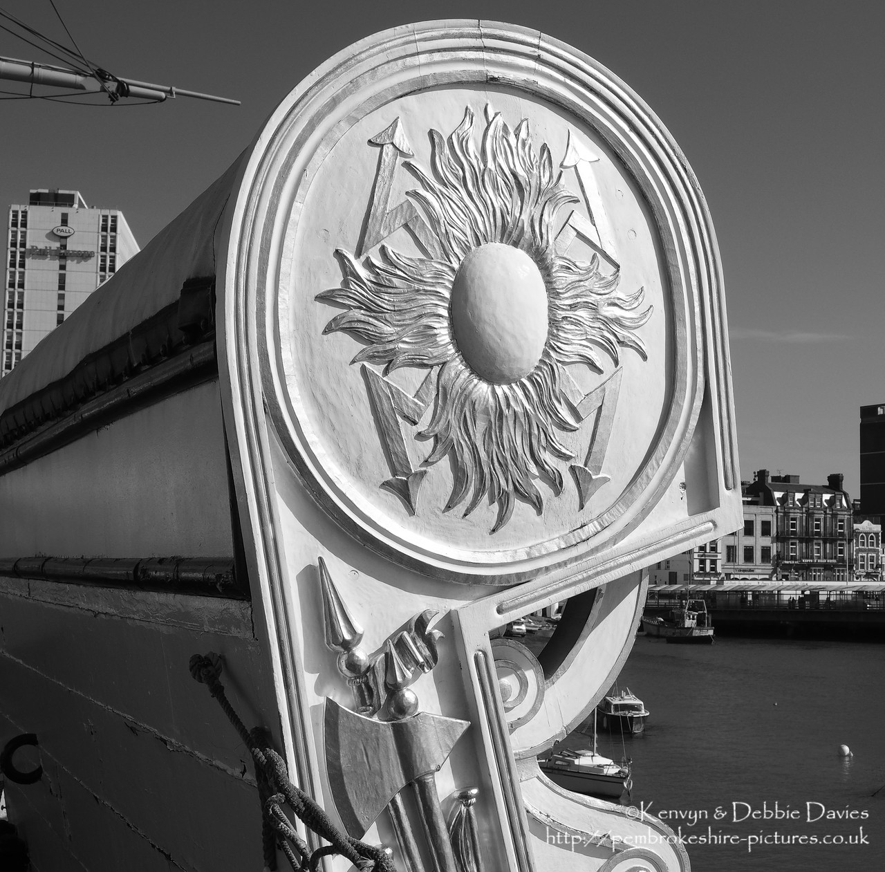Built between 1859-61, The HMS Warrior was one of two armoured frigates (her sister ship was the HMS Black Prince) built in response to the French Napol?on, the first steam powered battleship in the world. She was the largest, most powerful and fastest ship of her day but soon became obsolete as maritime warfare equipment advanced. She is now docked in Portsmouth Harbour and has been restored as part of the National Maritime Fleet.