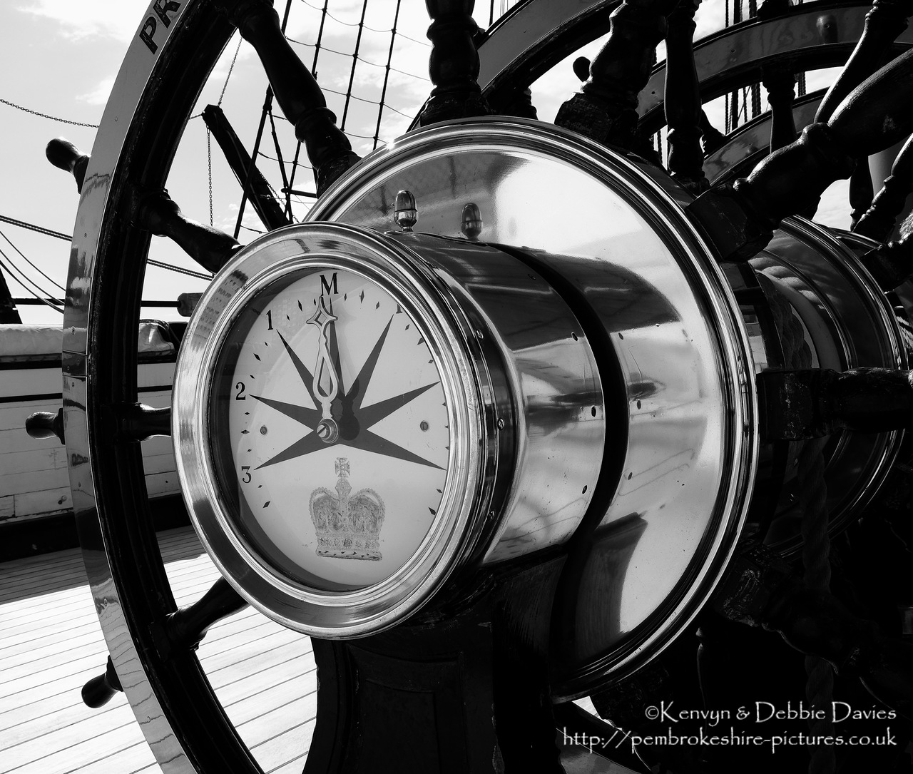 Built between 1859-61, The HMS Warrior was one of two armoured frigates (her sister ship was the HMS Black Prince) built in response to the French Napol?on, the first steam powered battleship in the world. She was the largest, most powerful and fastest ship of her day but soon became obsolete as maritime warfare equipment advanced. She is now docked in Portsmouth Harbour and has been restored as part of the National Maritime Fleet.