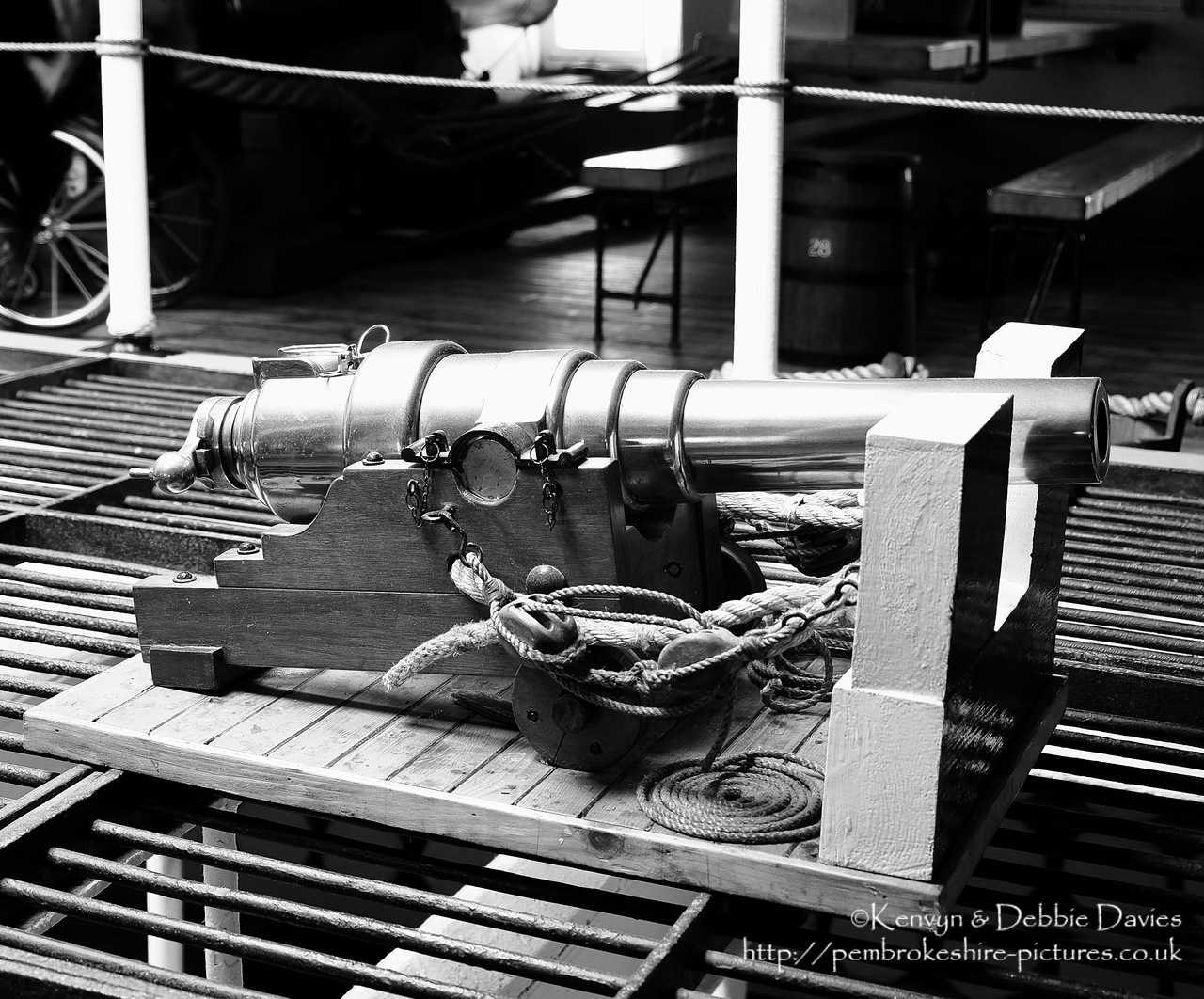Built between 1859-61, The HMS Warrior was one of two armoured frigates (her sister ship was the HMS Black Prince) built in response to the French Napol?on, the first steam powered battleship in the world. She was the largest, most powerful and fastest ship of her day but soon became obsolete as maritime warfare equipment advanced. She is now docked in Portsmouth Harbour and has been restored as part of the National Maritime Fleet.