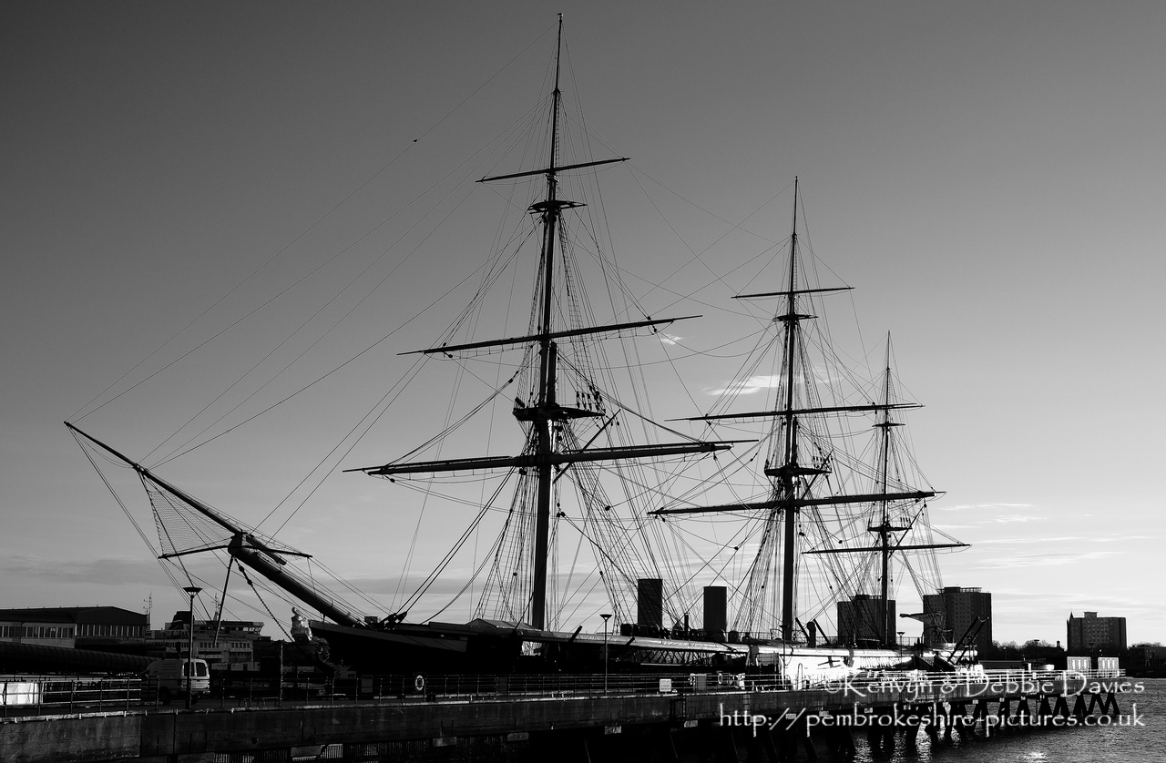 Built between 1859-61, The HMS Warrior was one of two armoured frigates (her sister ship was the HMS Black Prince) built in response to the French Napol?on, the first steam powered battleship in the world. She was the largest, most powerful and fastest ship of her day but soon became obsolete as maritime warfare equipment advanced. She is now docked in Portsmouth Harbour and has been restored as part of the National Maritime Fleet.