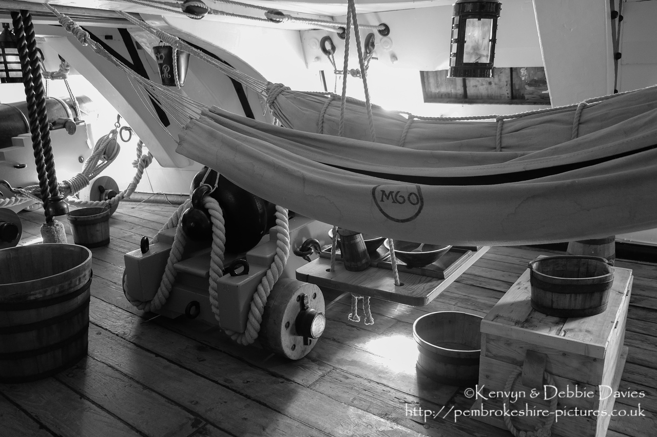 HMS Victory is a 104-gun first-rate ship of the line of the Royal Navy, laid down in 1759 and launched in 1765. She is most famous as Lord Nelson's flagship at the Battle of Trafalgar in 1805.<br/><br/>HMS Victory is the flagship of the First Sea Lord and is the oldest naval ship still in commission.