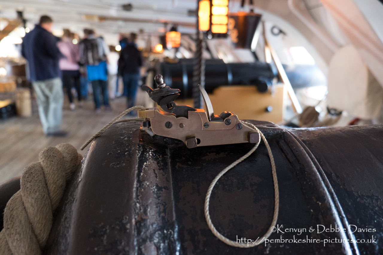 HMS Victory is a 104-gun first-rate ship of the line of the Royal Navy, laid down in 1759 and launched in 1765. She is most famous as Lord Nelson's flagship at the Battle of Trafalgar in 1805.<br/><br/>HMS Victory is the flagship of the First Sea Lord and is the oldest naval ship still in commission.