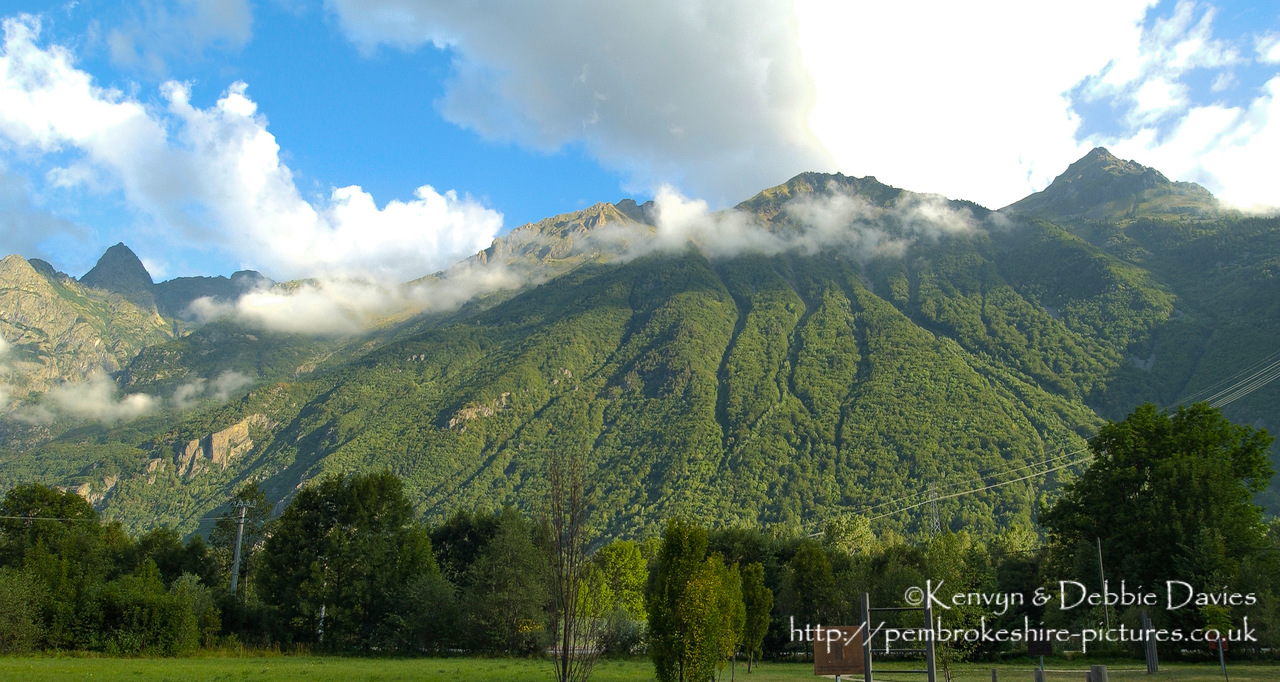 Camping Belledonne site in France