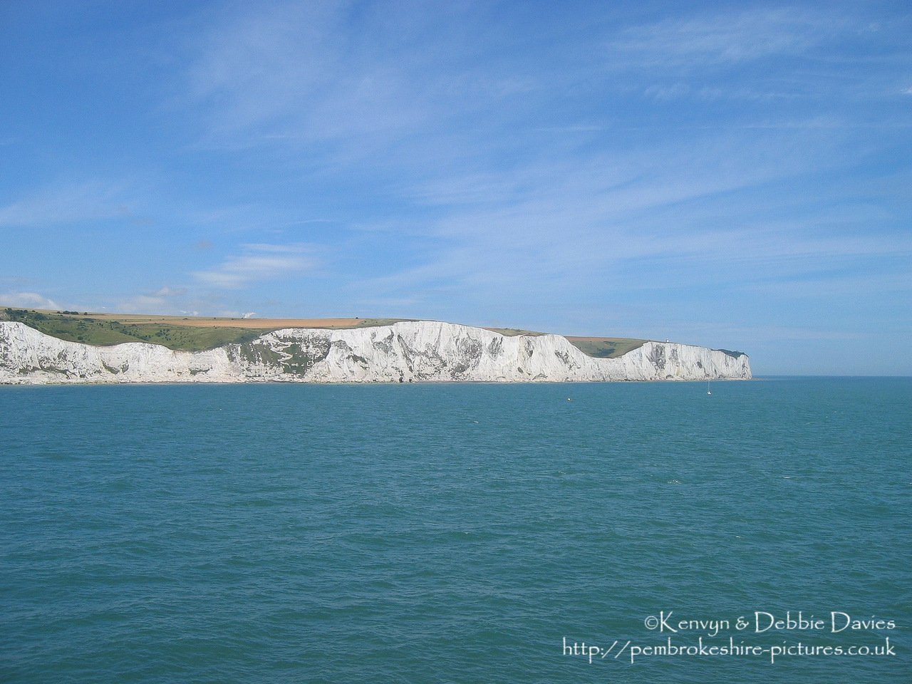 At dover ferry for 2003 France trip.