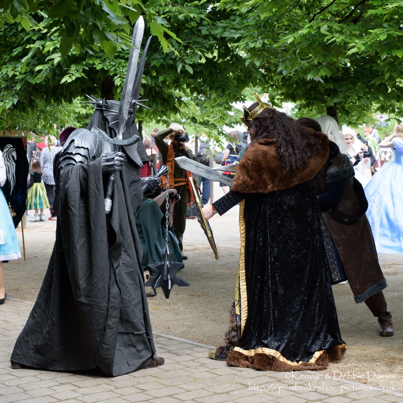 If you can identify the characters (or if you are one of the characters) then please email me at <a href="mailto:webmaster@pembrokeshire-pictures.co.uk">webmaster@pembrokeshire-pictures.co.uk</a>.
