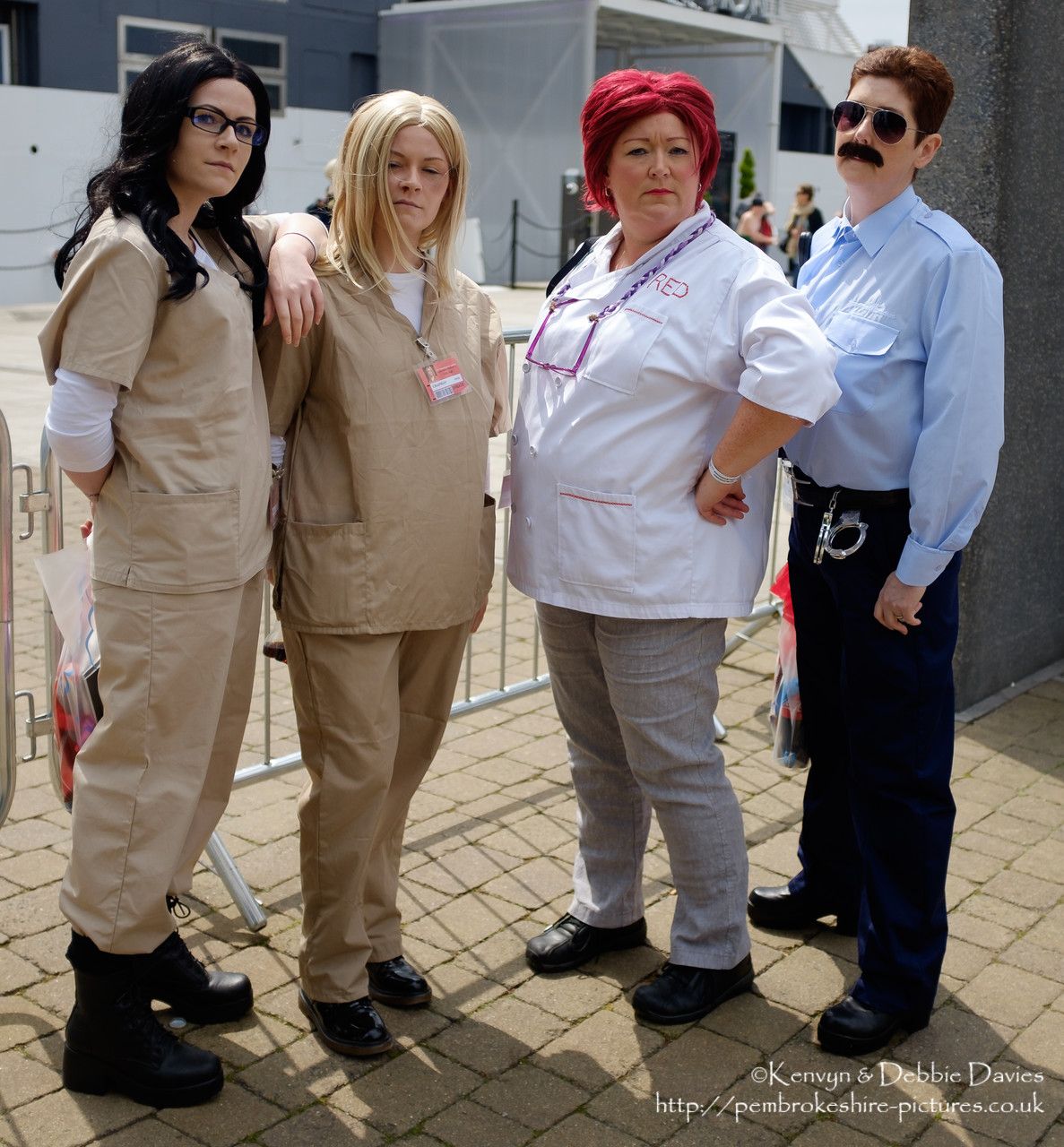 If you can identify the characters (or if you are one of the characters) then please email me at <a href="mailto:webmaster@pembrokeshire-pictures.co.uk">webmaster@pembrokeshire-pictures.co.uk</a>.