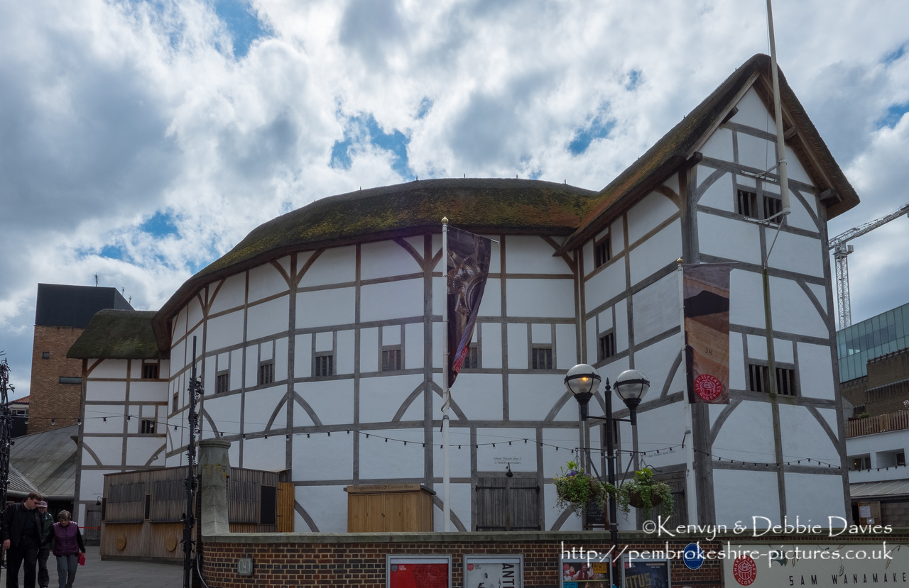 Opened in 1997, Shakespeare's Globe is a reconstruction of the original Glove Theatre built in 1599.