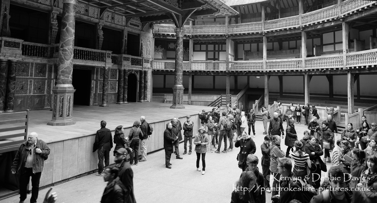Opened in 1997, Shakespeare's Globe is a reconstruction of the original Glove Theatre built in 1599.