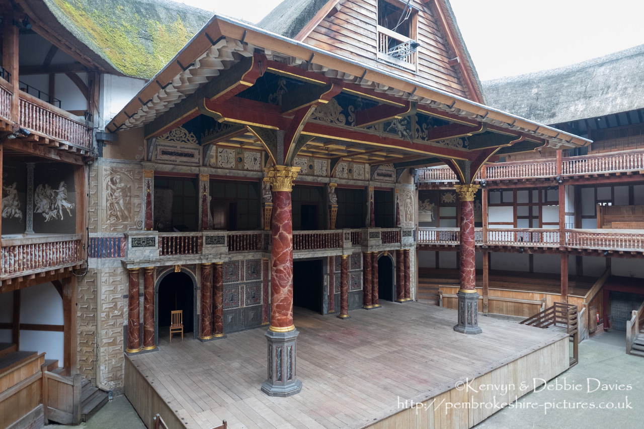 Opened in 1997, Shakespeare's Globe is a reconstruction of the original Glove Theatre built in 1599.