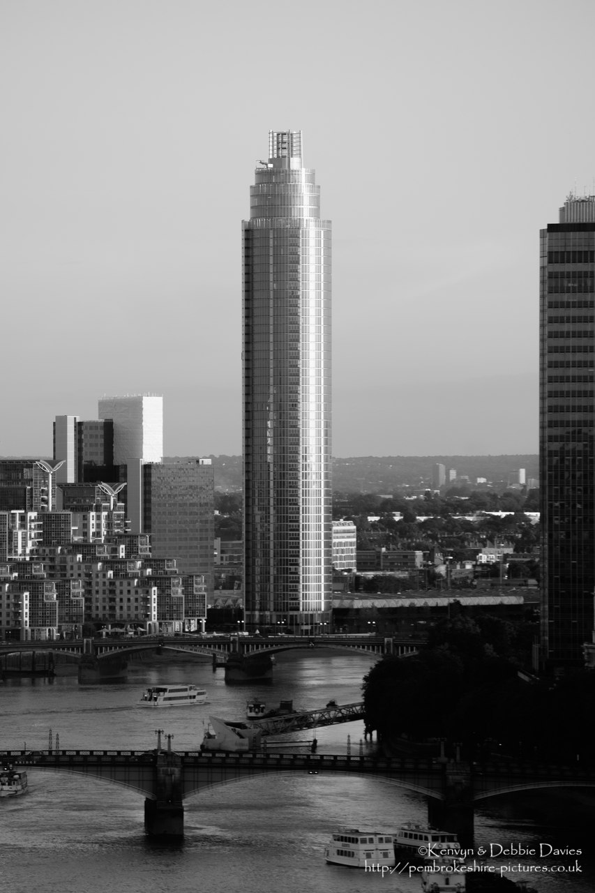 Taken from The London Eye, also known as Vauxhall Towe