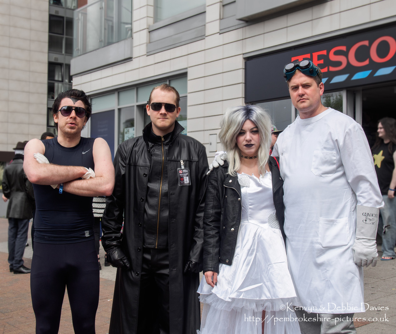 If you can identify the characters (or if you are one of the characters) then please email me at <a href="mailto:webmaster@pembrokeshire-pictures.co.uk">webmaster@pembrokeshire-pictures.co.uk</a>.