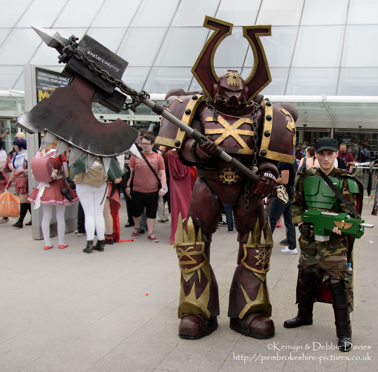 At Comic Con, Excel London 2015