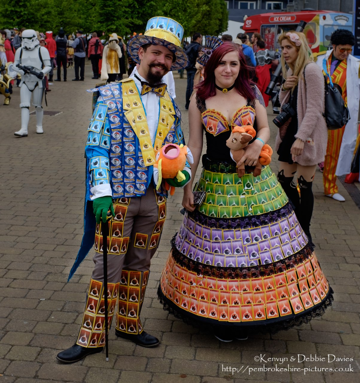 If you can identify the characters (or if you are one of the characters) then please email me at <a href="mailto:webmaster@pembrokeshire-pictures.co.uk">webmaster@pembrokeshire-pictures.co.uk</a>.<br/><br/>More at https://www.flickr.com/photos/kendavies/albums/72157668