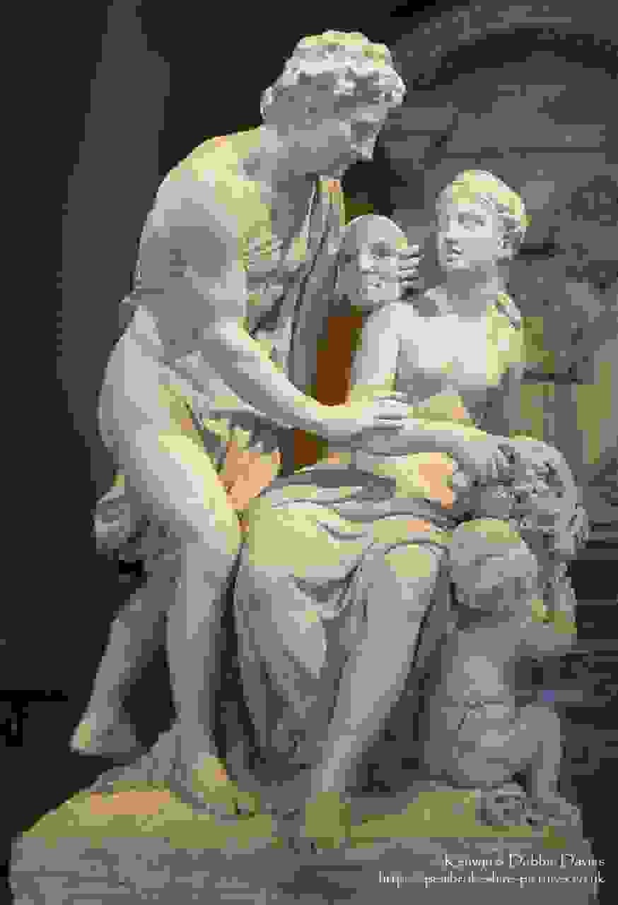 "Vertumnus and Pomona" by Laurent Delvaux c. 1725<br/><br/>More from the Fuji X100S www.flickr.com/photos/kendavies/sets/72157633171675942