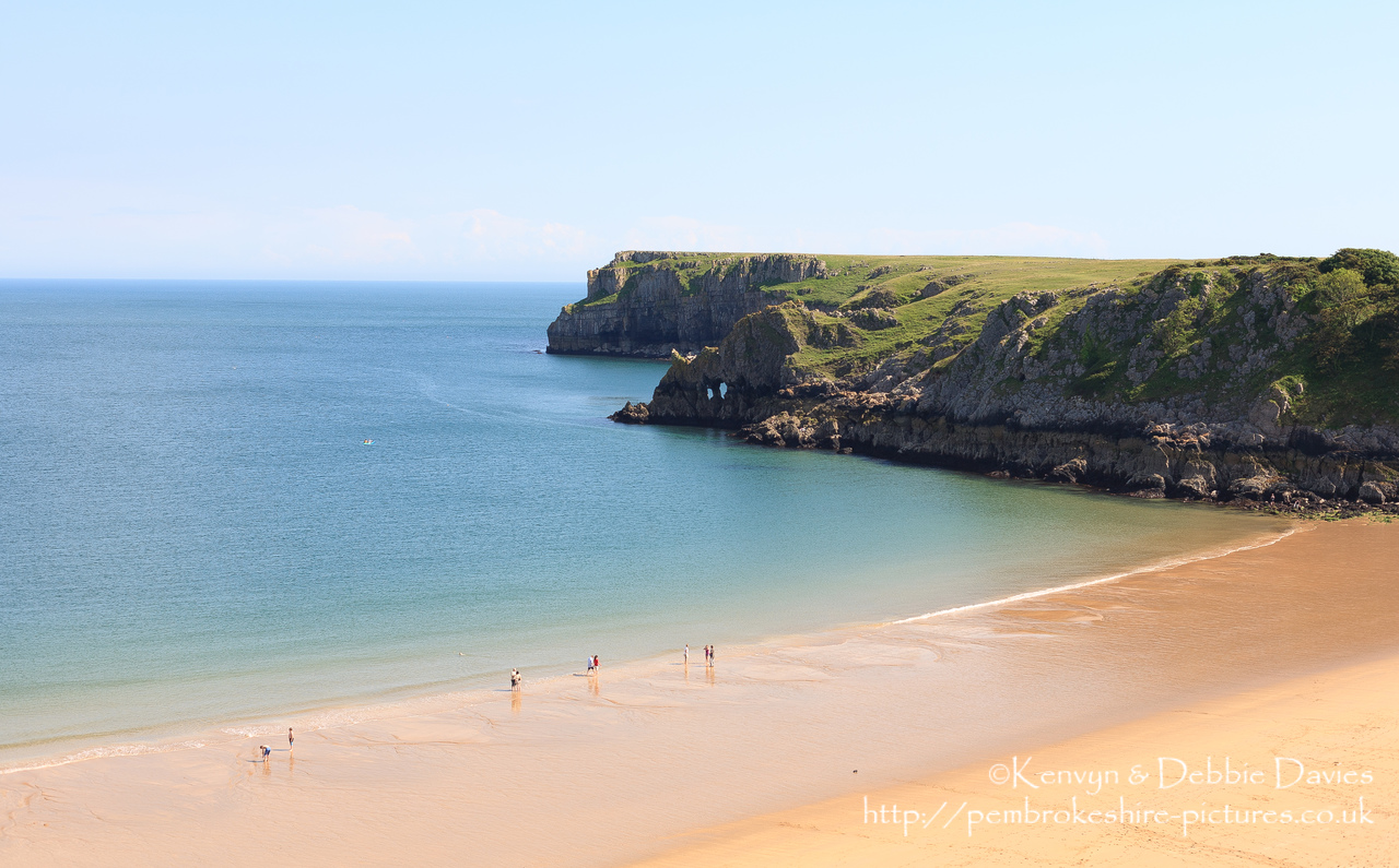 Barafundle is one of the most beautiful beaches in Britain and has been included in the Top 12 Beaches in the world. It is only accessible on foot and is surrounded by stunning coastline.