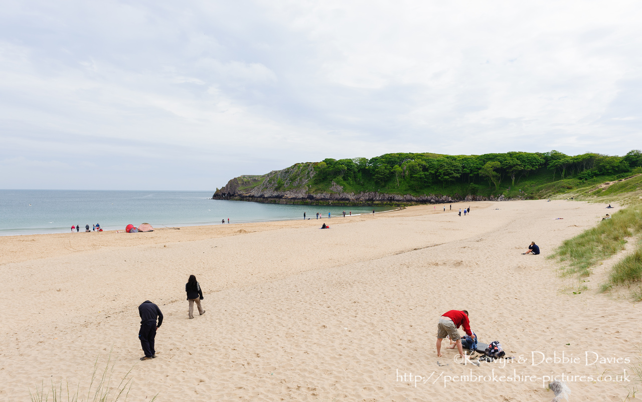 Barafundle is one of the most beautiful beaches in Britain and has been included in the Top 12 Beaches in the world. It is only accessible on foot and is surrounded by stunning coastline.