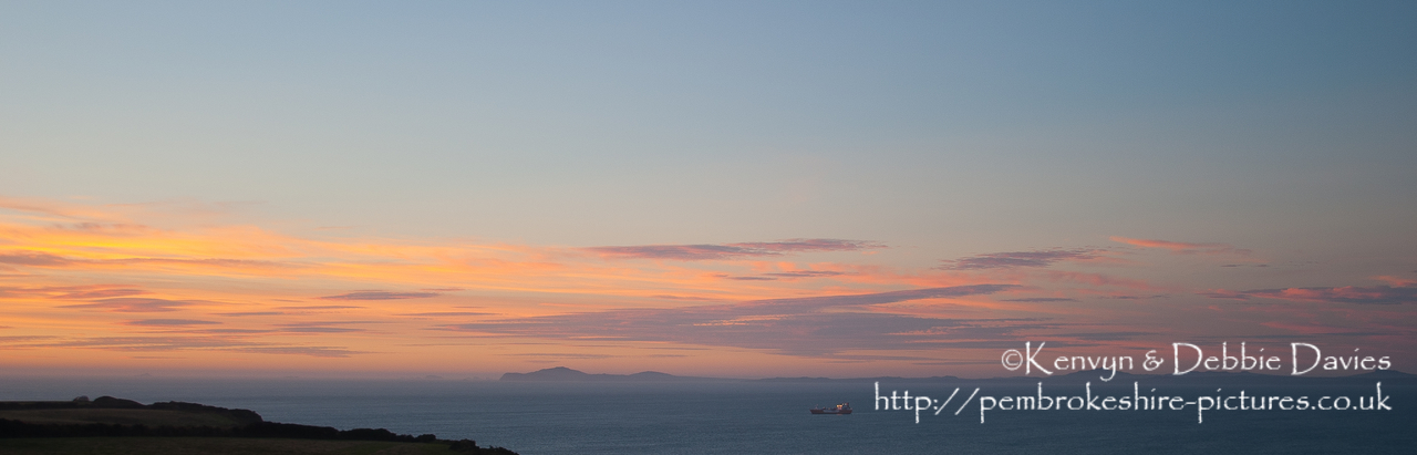 Shot from Newgale on a September Evening, 2003