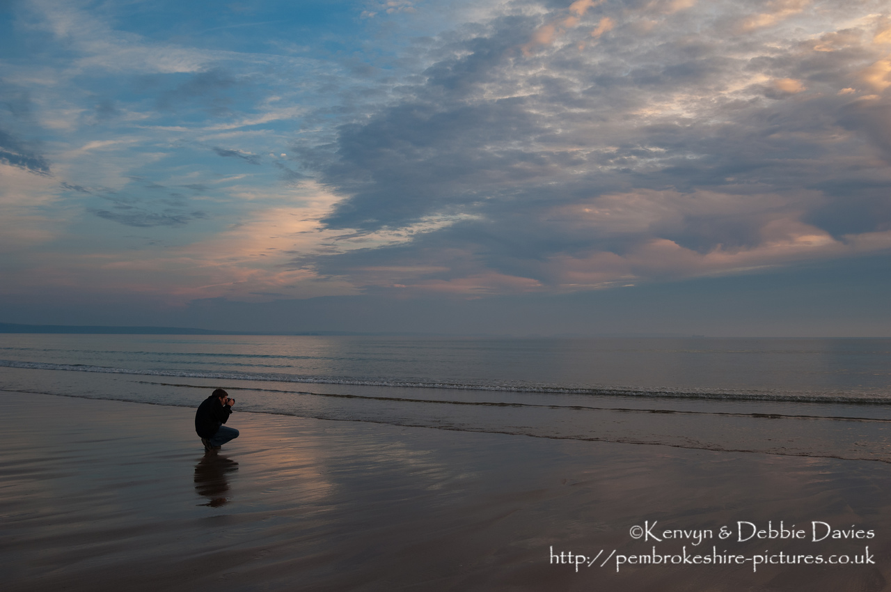 Newgale on a summer evening