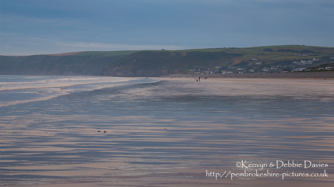 Newgale on a summer evening