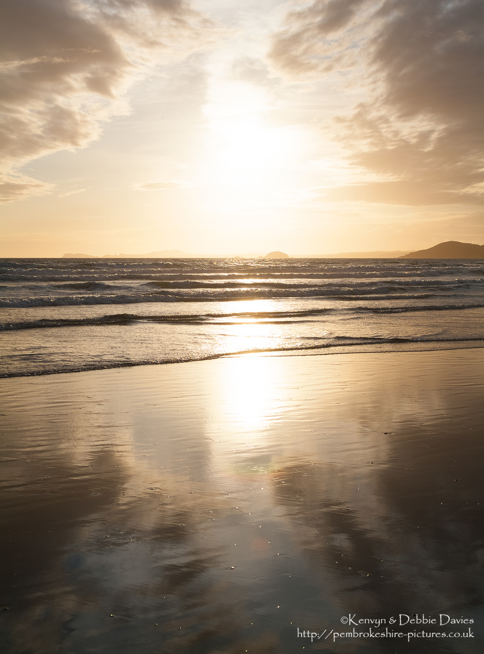 Newgale on a summer evening