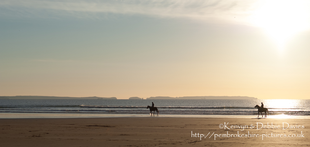 Newgale on a summer evening