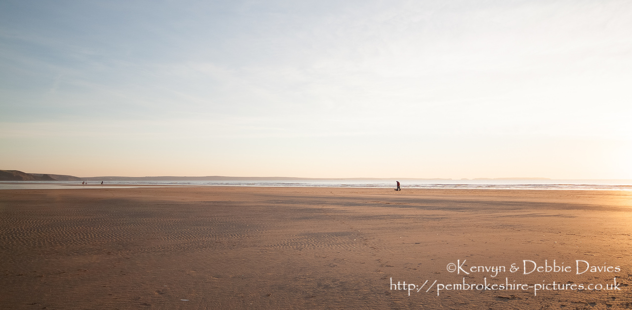 Newgale on a summer evening