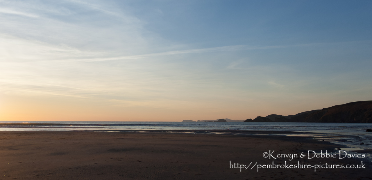 Newgale on a summer evening