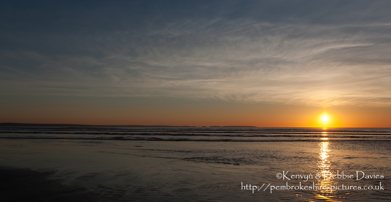 Newgale on a summer evening