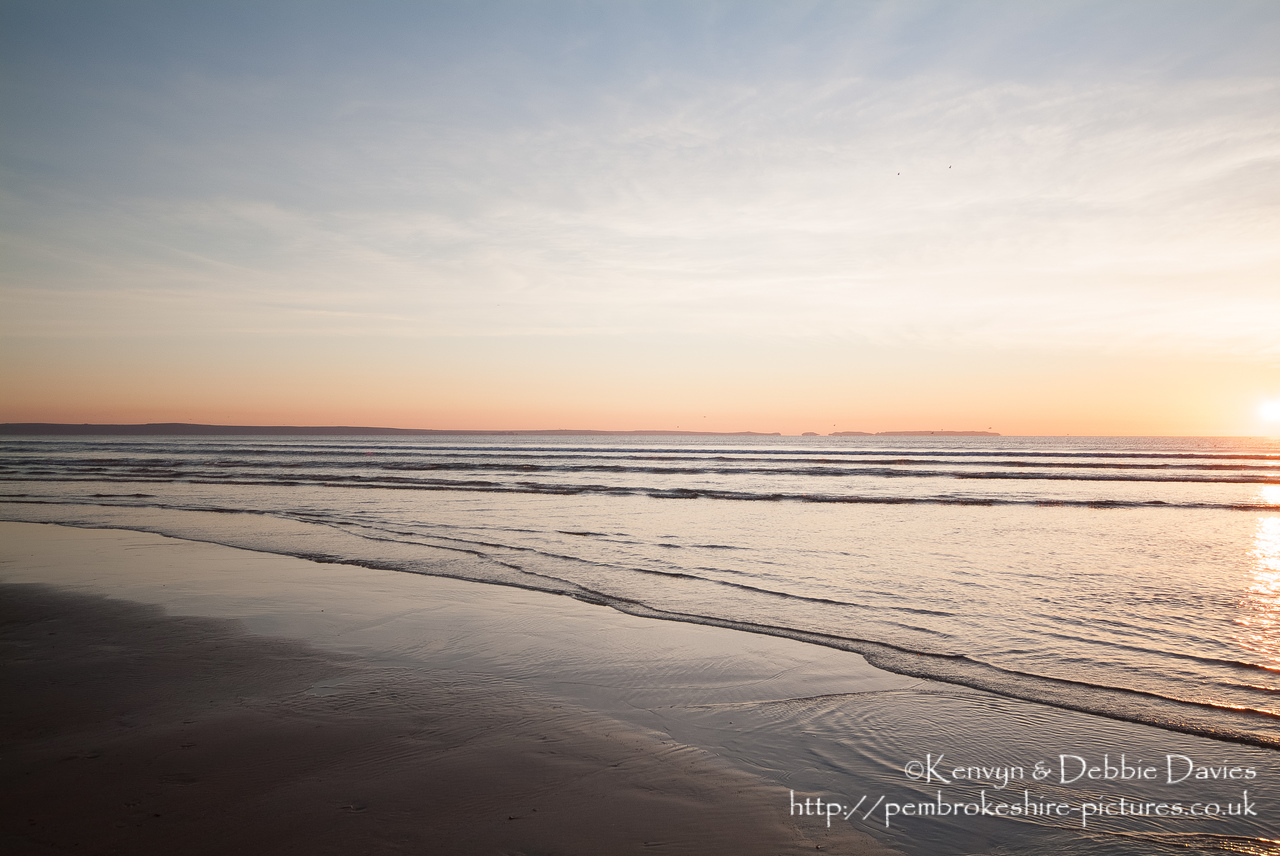 Newgale on a summer evening