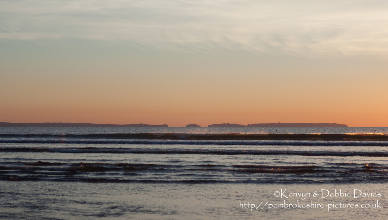 Newgale on a summer evening