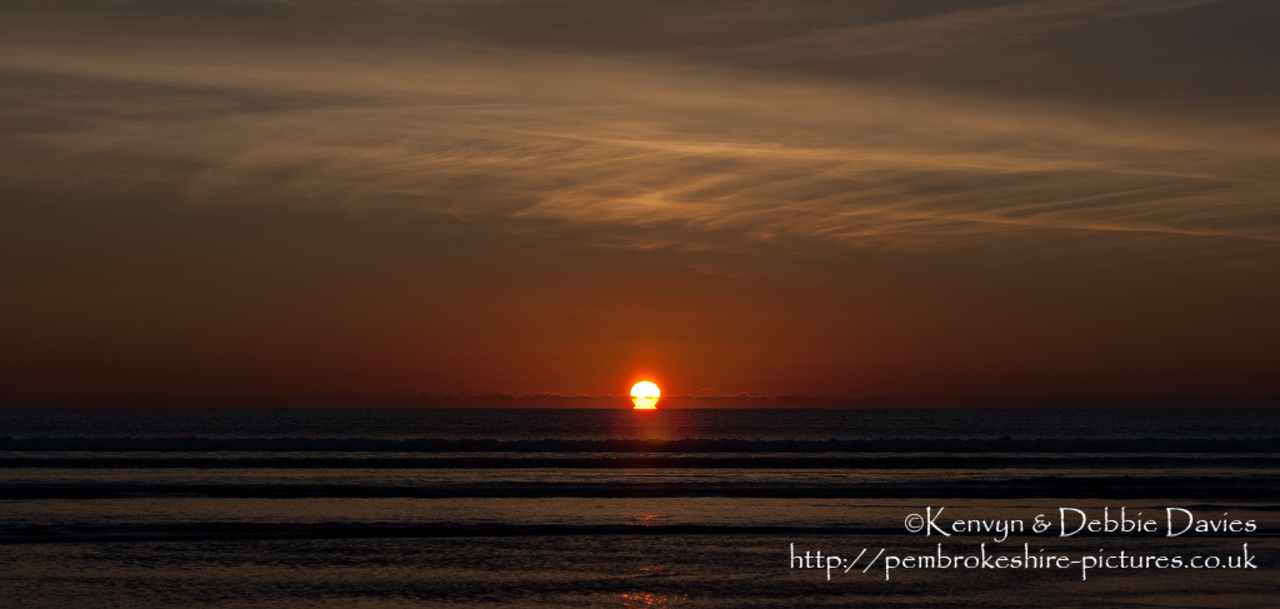 Newgale on a summer evening