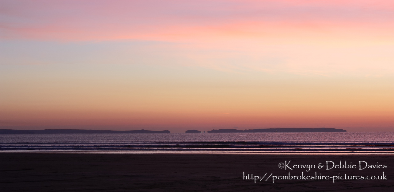 Newgale on a summer evening