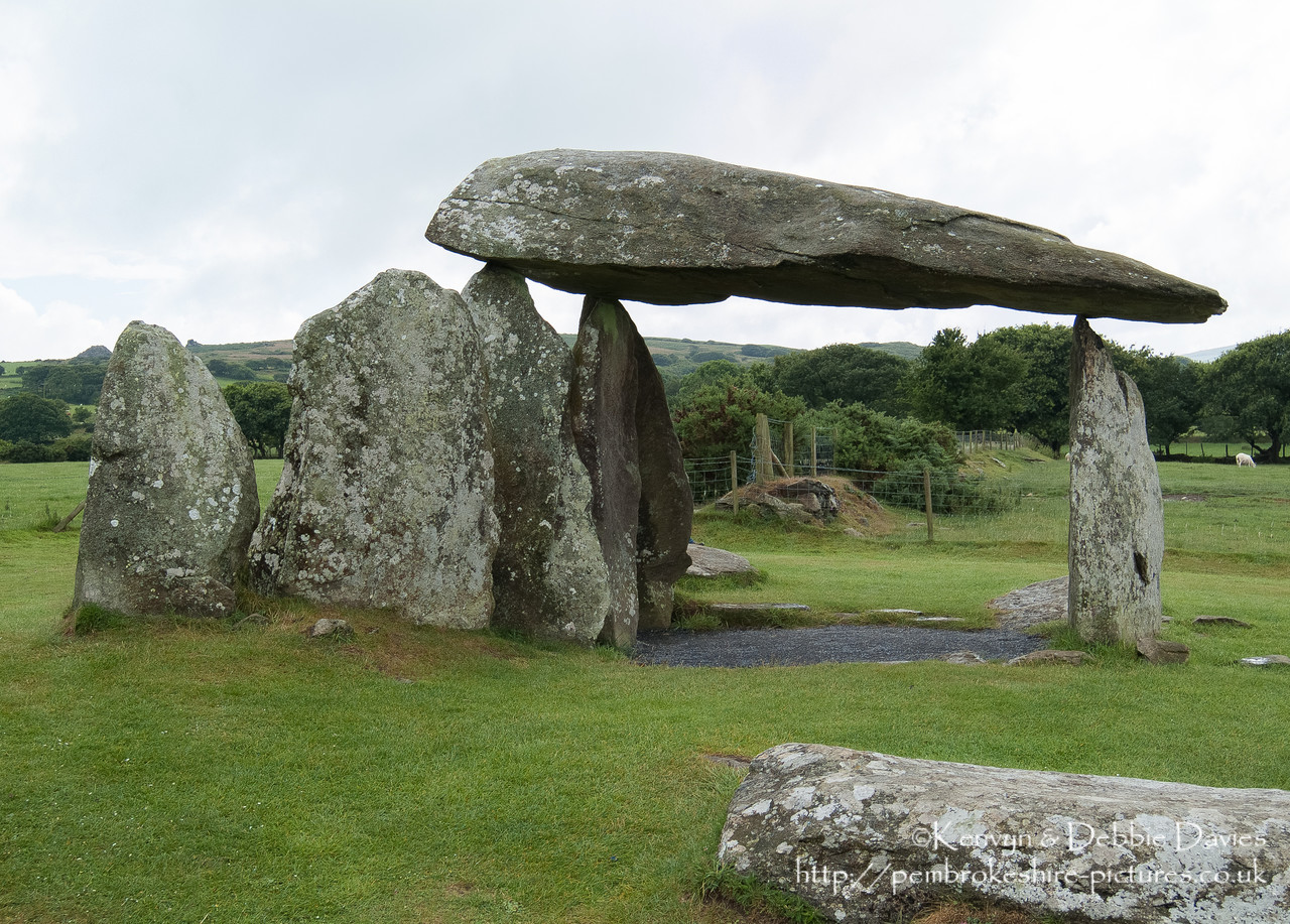 Chambered tomb of the 'portal dolmen' variety, dating to the Neolithic period (circa 3,500BC).