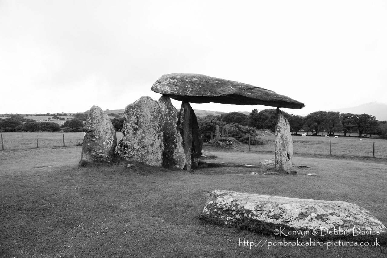 Chambered tomb of the 'portal dolmen' variety, dating to the Neolithic period (circa 3,500BC).
