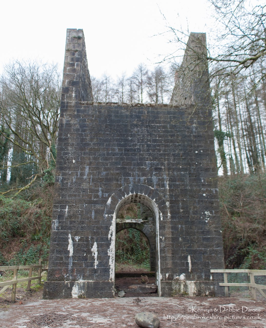 Grove Colliery at Stepaside (being restored as of February 2006)