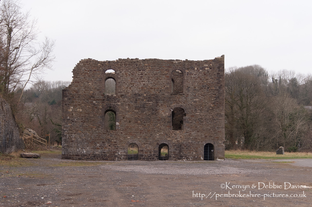 Grove Colliery at Stepaside (being restored as of February 2006)
