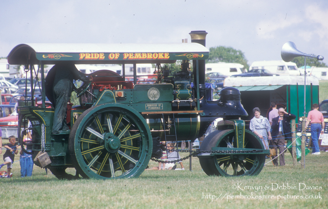The "Pride of Pembroke" steam tracto