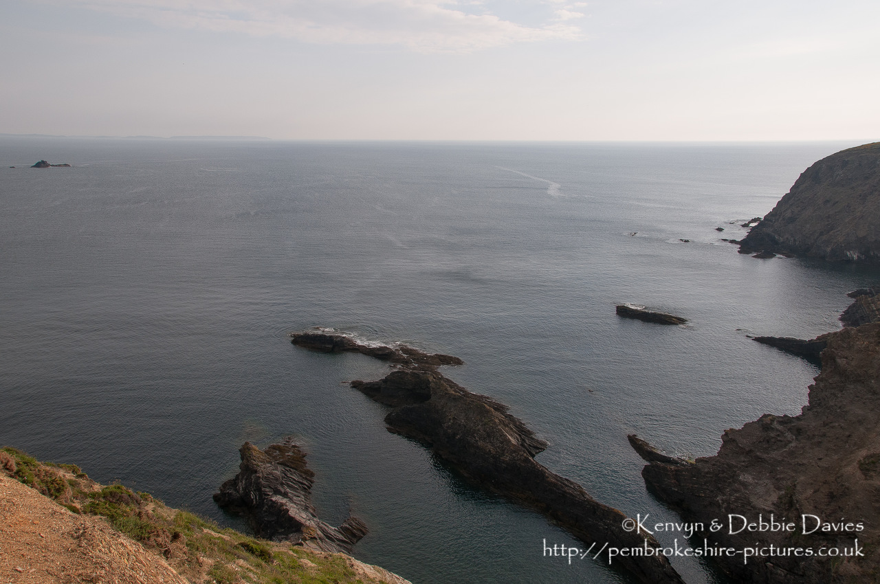 Solva and surrounding headlands