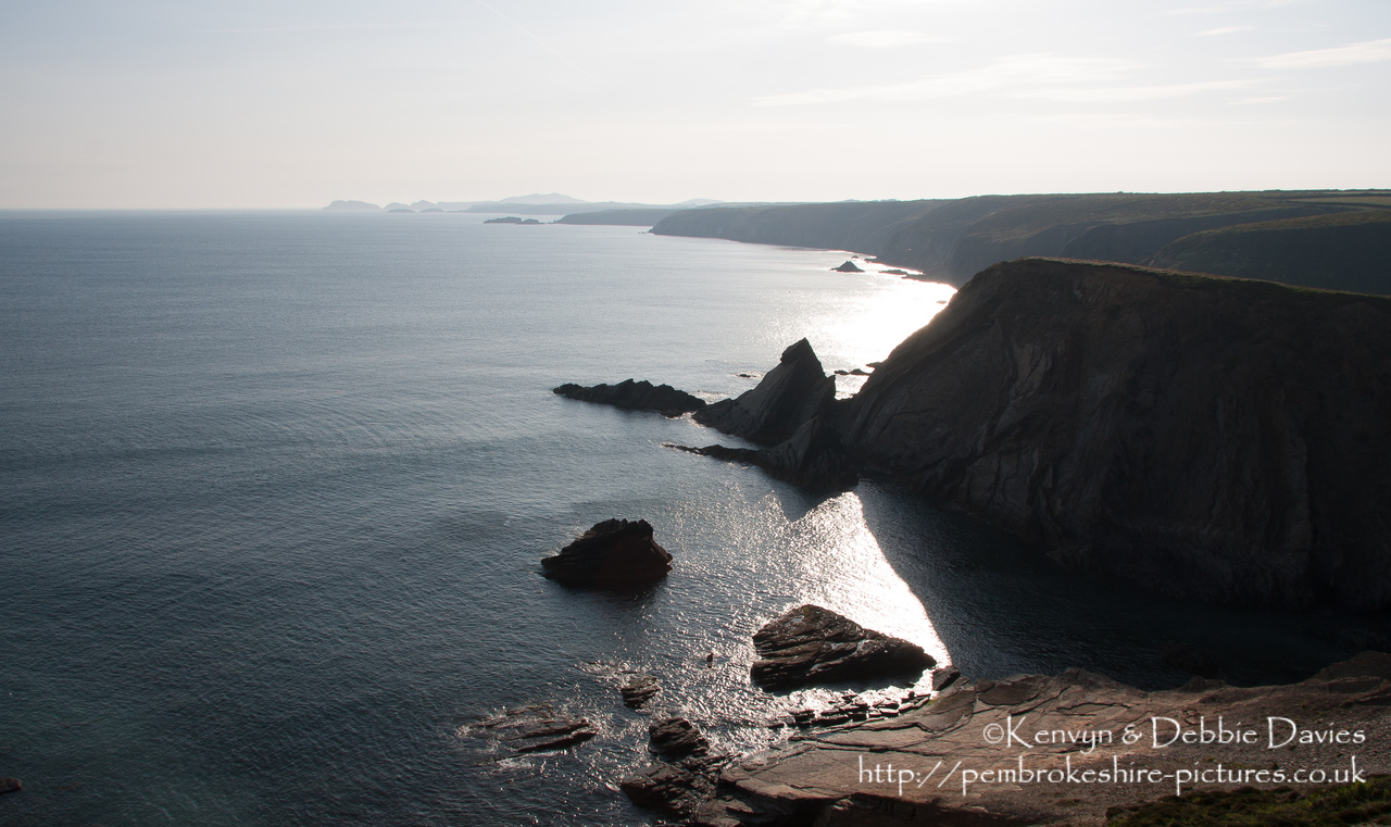 Solva and surrounding headlands